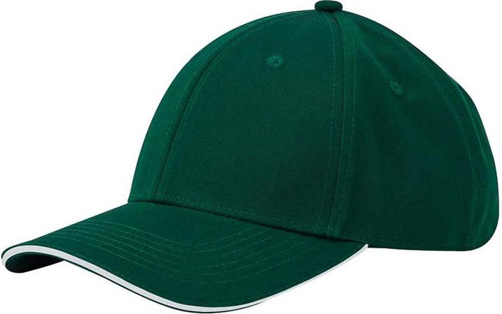 bottle-green, White