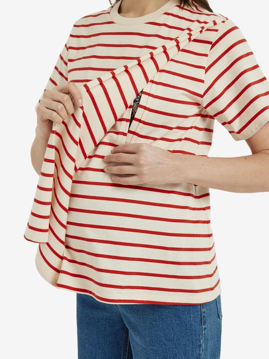 Image du produit Vertbaudet Bio-Kollektion: Ringelshirt für Schwangerschaft und Stillzeit (40)