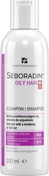 Produktbild Seboradin Oily Hair Shampoo for Hair Loss and Thinning 200ml (200 ml, Flüssiges Shampoo)