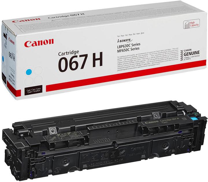 Actual product image Canon Toner Cartridge 067 H C (C)