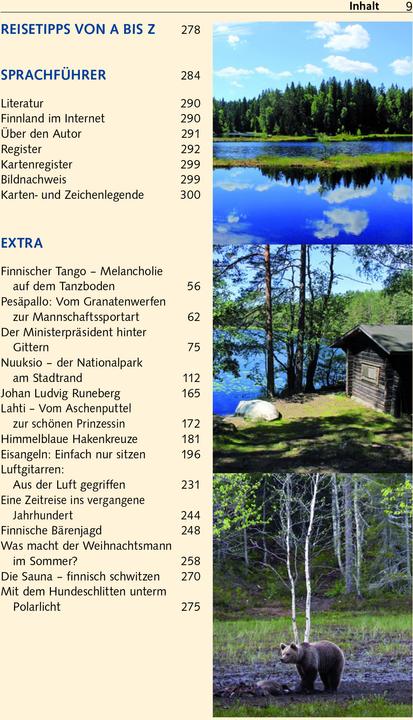 Actual product image Travel Guide Finland (German, Rasso tuber, 2024)