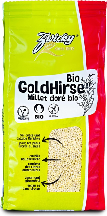Actual product image Zwicky Bio Goldhirse (500 g)