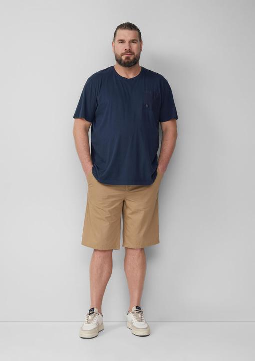 Image du produit S.Oliver Bermuda Relaxed-Fit-Bermuda mit Minimalmuster und Elastikbund (46)