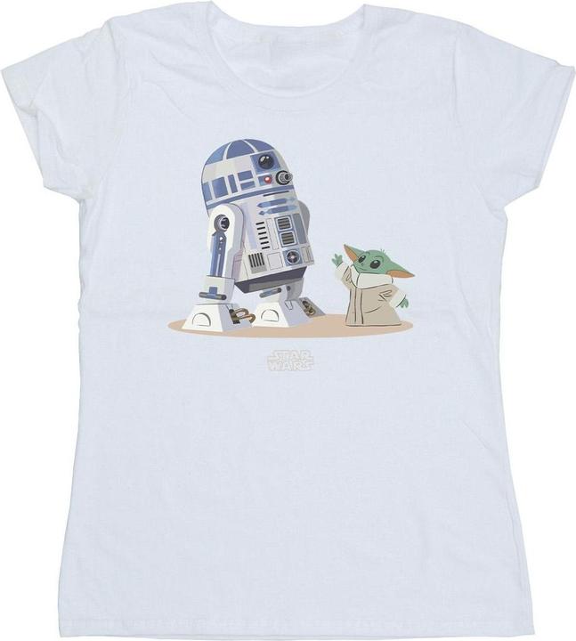 Produktbild Star Wars The Mandalorian R2D2 And Grogu TShirt (XL)