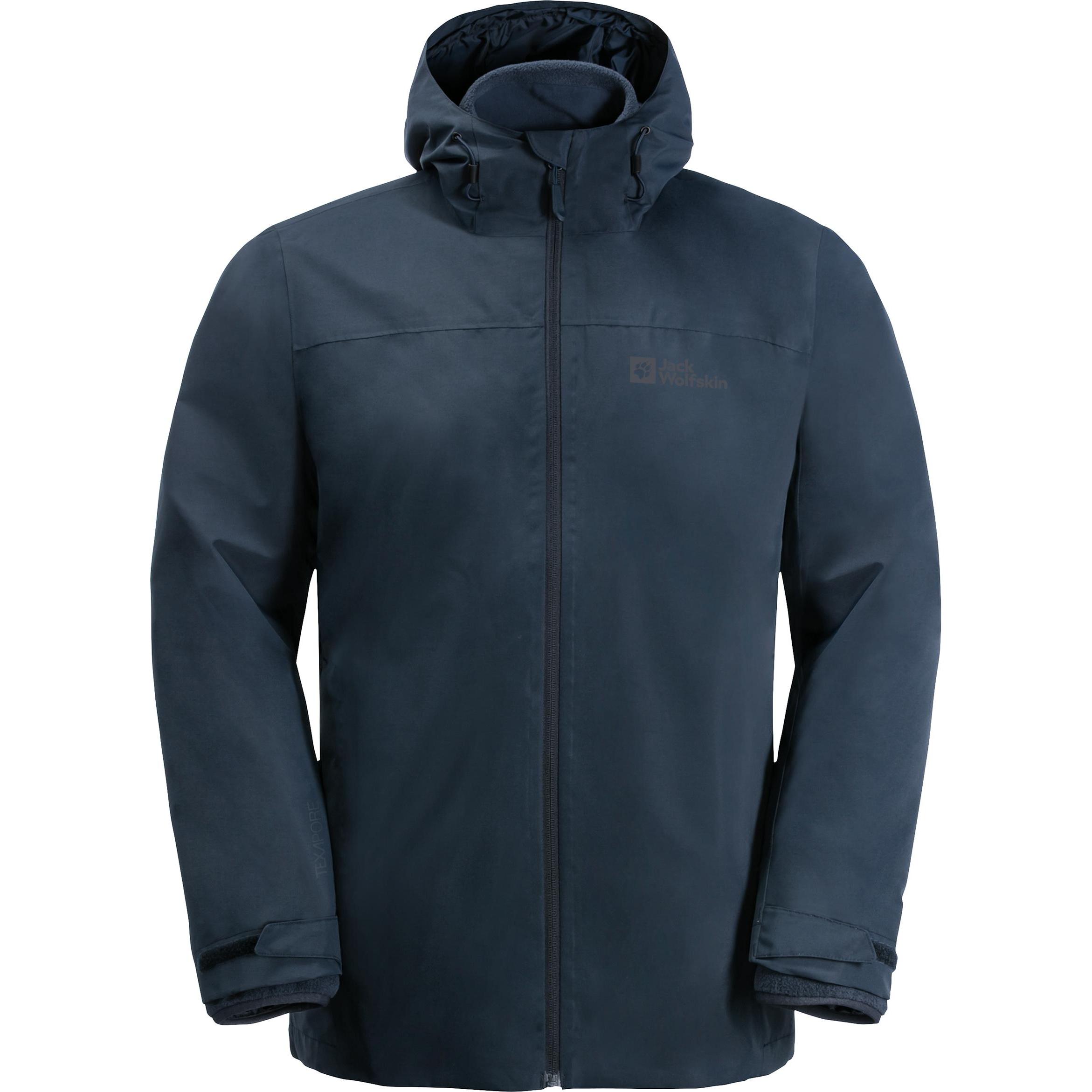 Jack Wolfskin, Herren, Jacke, Taubenberg 3in1 Jkt M (M), Blau, M