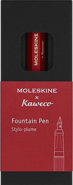 Actual product image Moleskine MSK X KAWECO Fller M Red (Red, 1x)