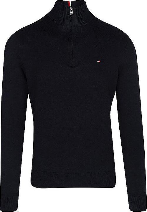 Produktbild Tommy Hilfiger Pima CTN Chashmere Pullover Zip Mock Desert S (S)