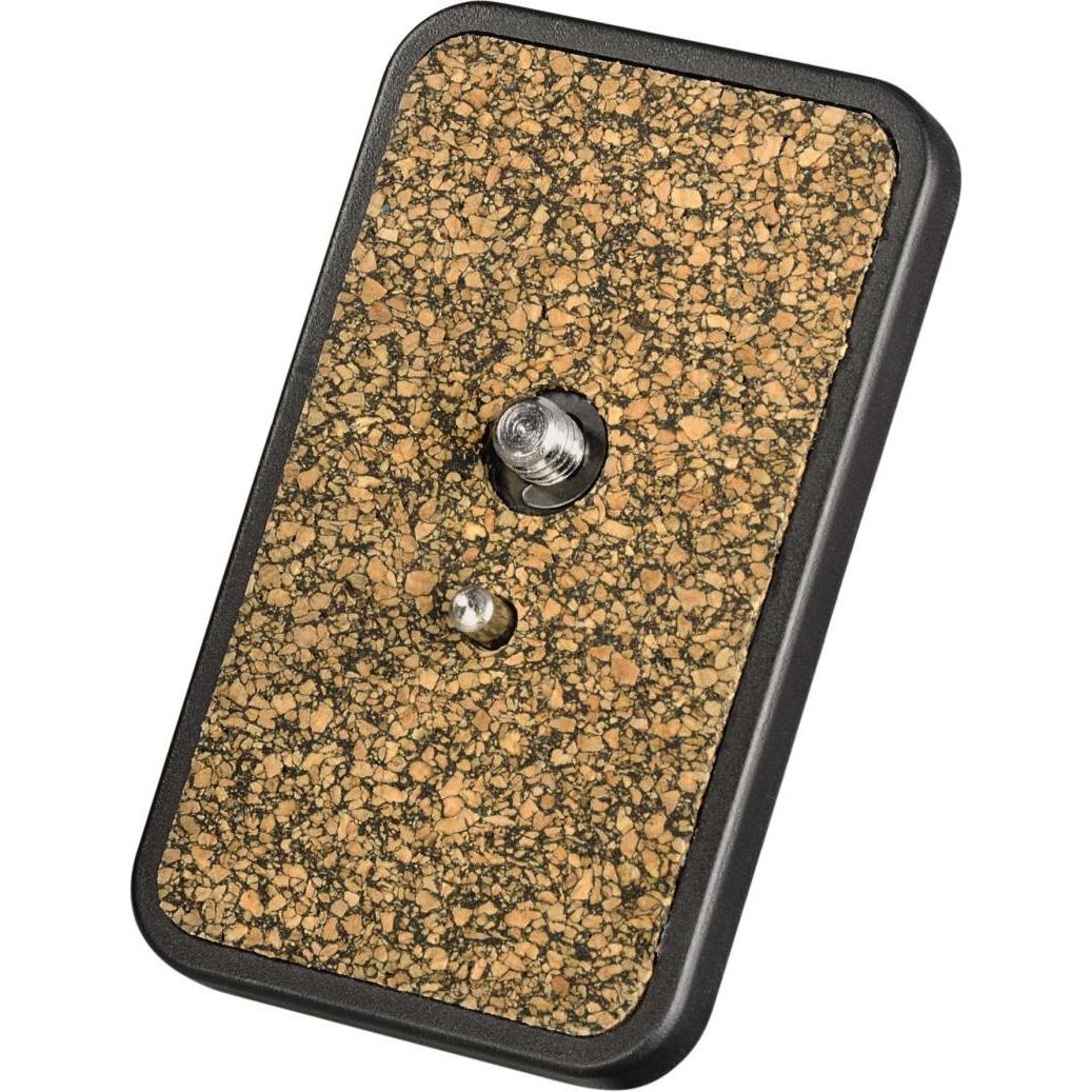 Hama Stativ-Kameraplatte für Delta Pro 1 (Stativ Schnellwechselplatte), Stativ Zubehör, Schwarz