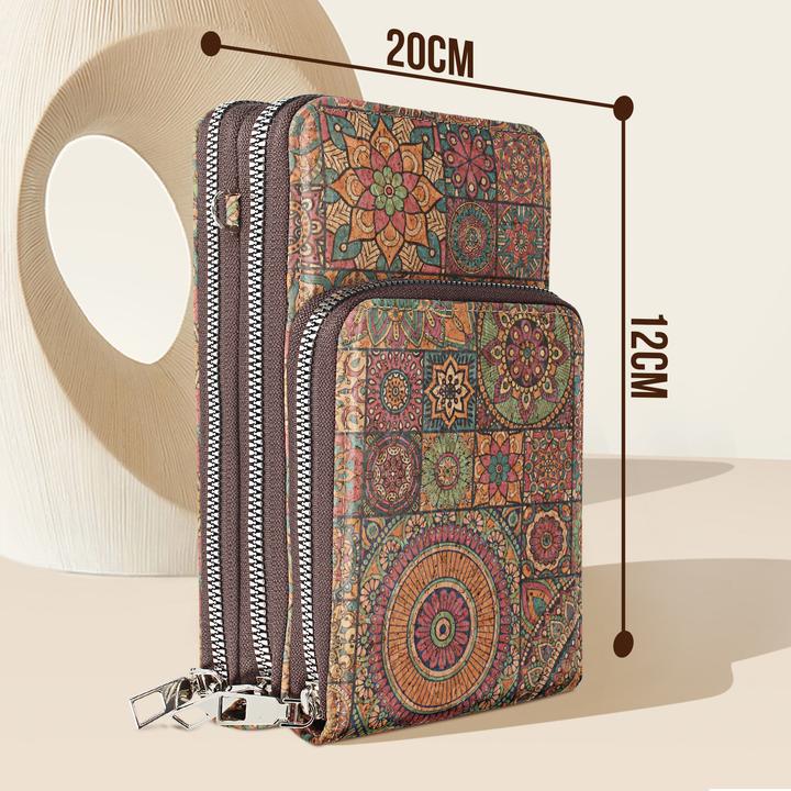 Actual product image Avizar MandalaVibe cork bag