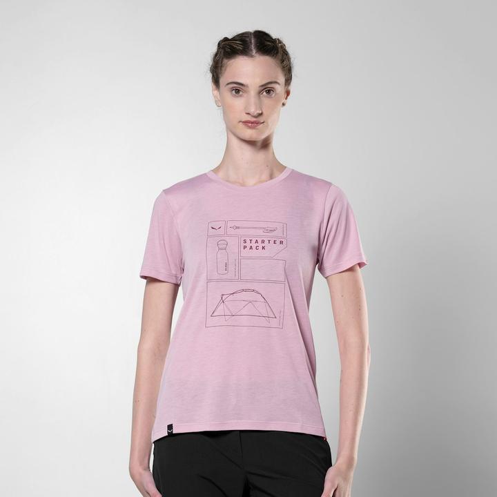 Actual product image Salewa Eagle Pack Dry'Ton T-Shirt Da (44)