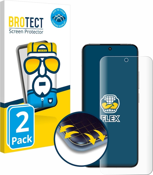 Actual product image BROTECT Full-Cover Protector (2 Piece, Xiaomi 14)