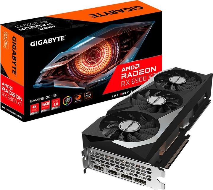 Actual product image Gigabyte Radeon RX 6900 XT Gaming OC 16G (16 GB)