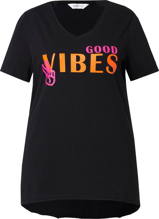 Produktbild Angel of Style T-Shirt, A-Linie, GOOD VIBES-Motiv (46)