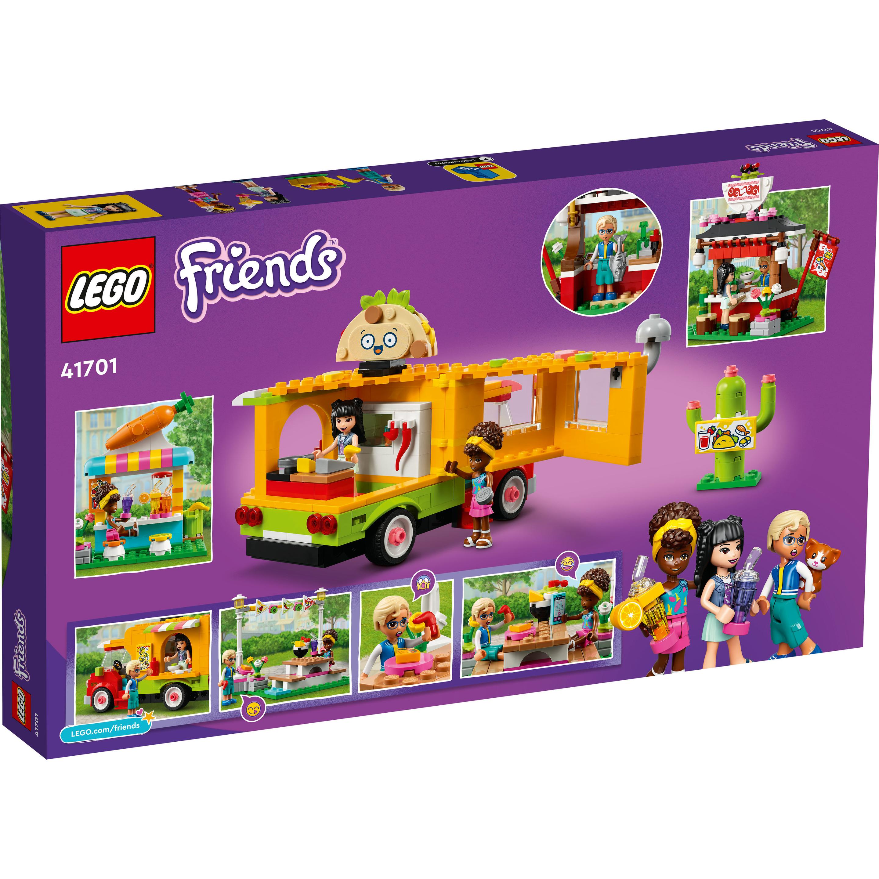 Thumbnail - LEGO Streetfood-Markt (41701, LEGO Friends)