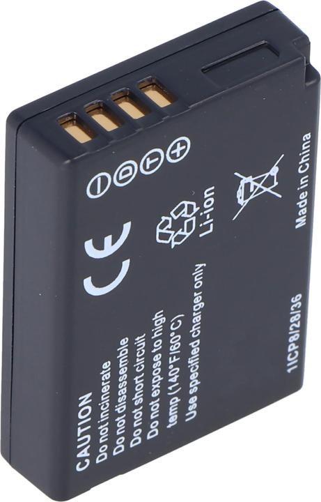 Actual product image Panasonic Battery DMC-TZ10, DMW-BCG10, DMW-BCG10PP (Camera battery)