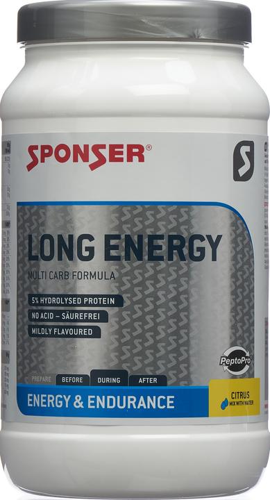 Sponser long energy (Lemon, 1 pcs., 1200 g)