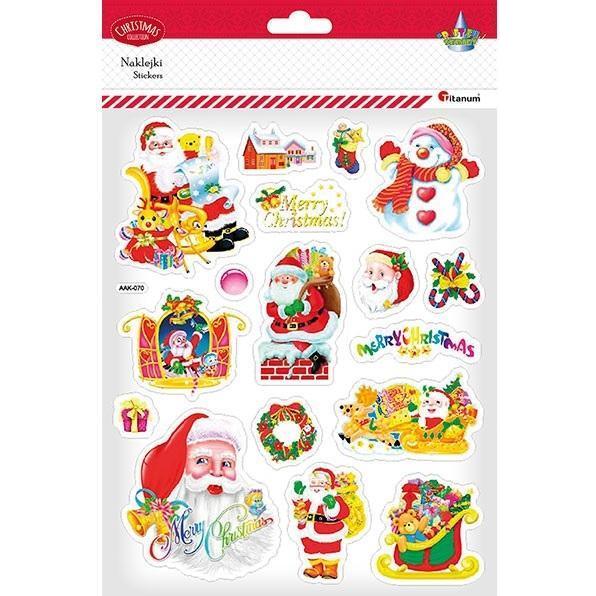 Teka Konvexe Weihnachtsaufkleber 17 Stk (47995567)