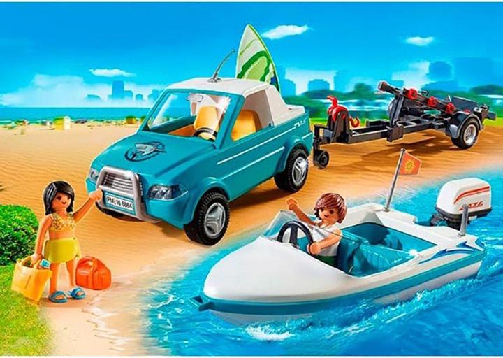 Produktbild Playmobil Surfer-Pickup mit Speedboat (71589)
