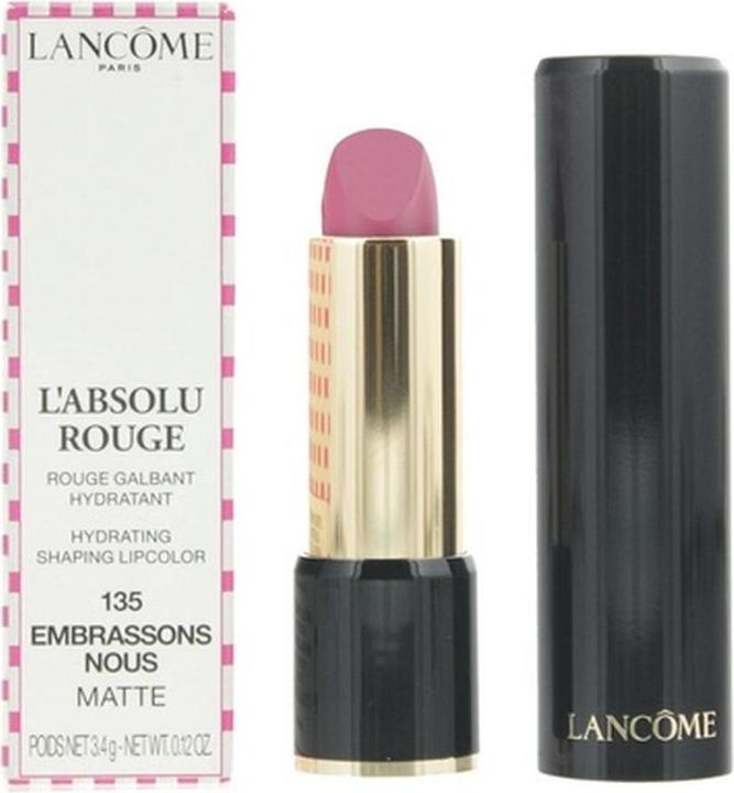 Produktbild Lancôme Lancome L'absolute Rouge Hydrating Shaping Lipstick 135 Kiss We Matte (135 Kiss We Matte)