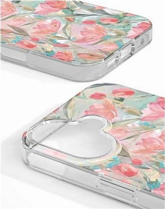 Actual product image iDeal Of Sweden MagSafe Clear-Cover Tulip Bloom (Apple iPhone 16)