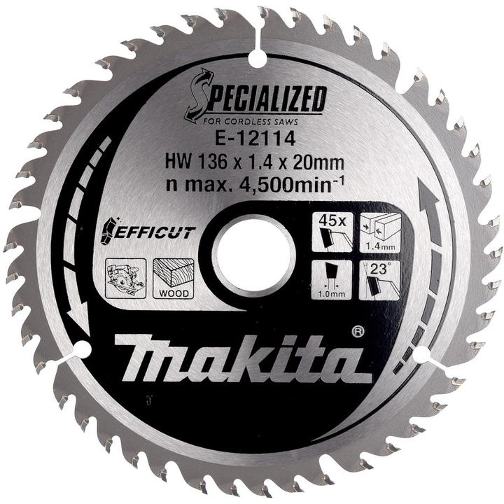 Actual product image Makita Maki EFFICUT S?geb.136x20x45Z E-12136
