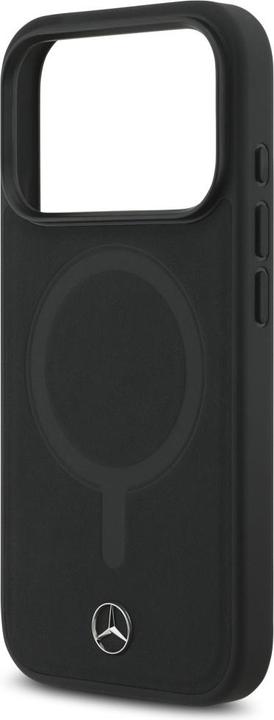 Immagine prodotto Mercedes Etui Plain Smooth Leather MagSafe do iPhone 17 Pro czarny (Apple iPhone 17 Pro)
