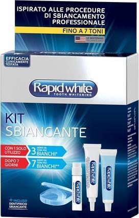 Actual product image Rapid White Teeth Whitening Set with Accelerator 6ml, Bleaching Gel 13ml, Express White Toothpaste 1 (14 ml)