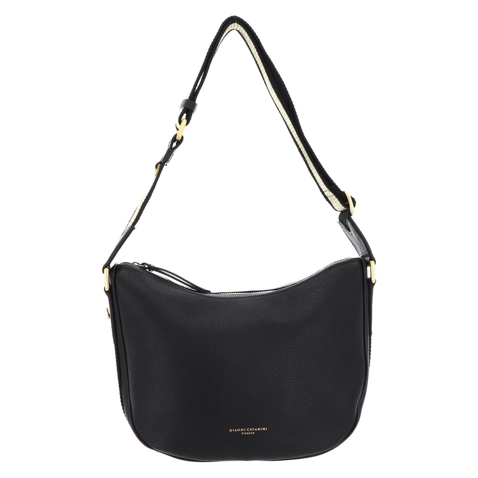 Gianni Chiarini, Damen, Handtasche, Armonica Crossbody Bag, Schwarz