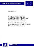 Produktbild Der Zusammenhang von Sprache und Beruf im Kontext unternehmerischer Praxis (Deutsch, Helmut Stöberl, 2007)