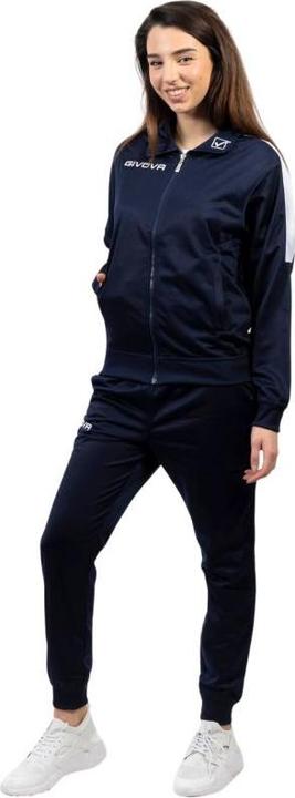 Actual product image Givova Dres Tuta Revolution granatowo-biały TR033 0403 2XS (XXS)