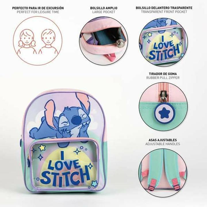 Actual product image Cerdá Disney Stitch backpack 30cm