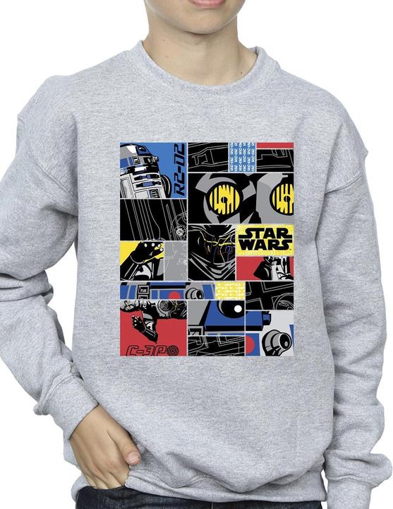 Produktbild Star Wars Droid Montage Sweatshirt Jungen (104)