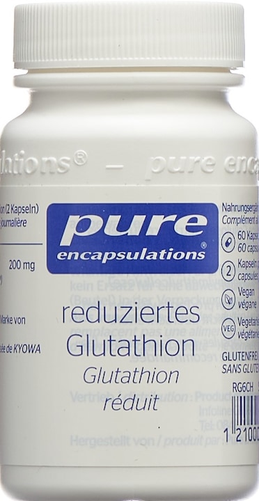 Produktbild Pure encapsulations Reduziertes Glutathion (60 Stück, Kapseln, 35 g)