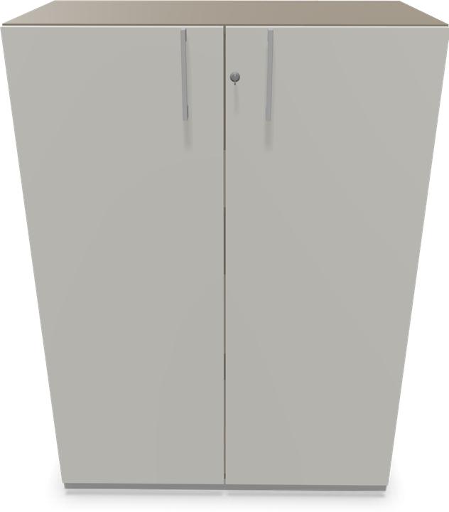 Actual product image Narbutas Choice hinged door cabinet (80 x 40 x 111.5 cm)