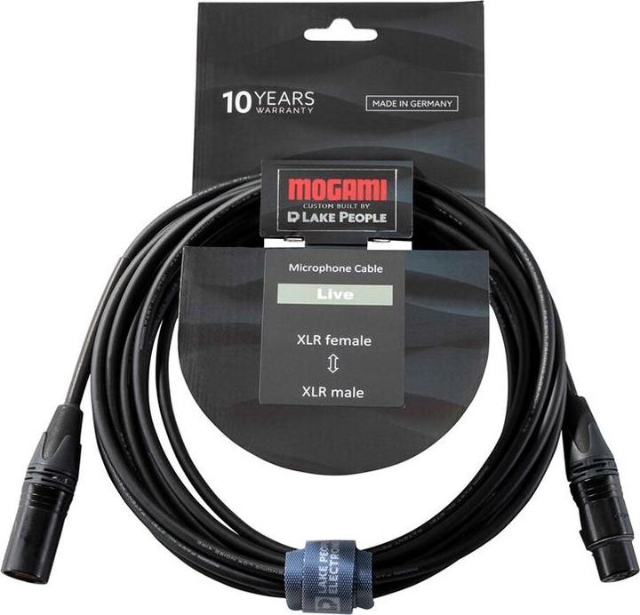 Immagine prodotto Mogami Gold Series Microphone Cable Stage (3 m, XLR)