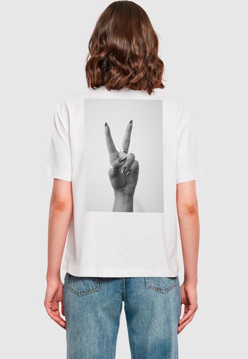 Immagine prodotto Miss Tee Maglietta Peace Hand delle ragazze - 142529 (XL)