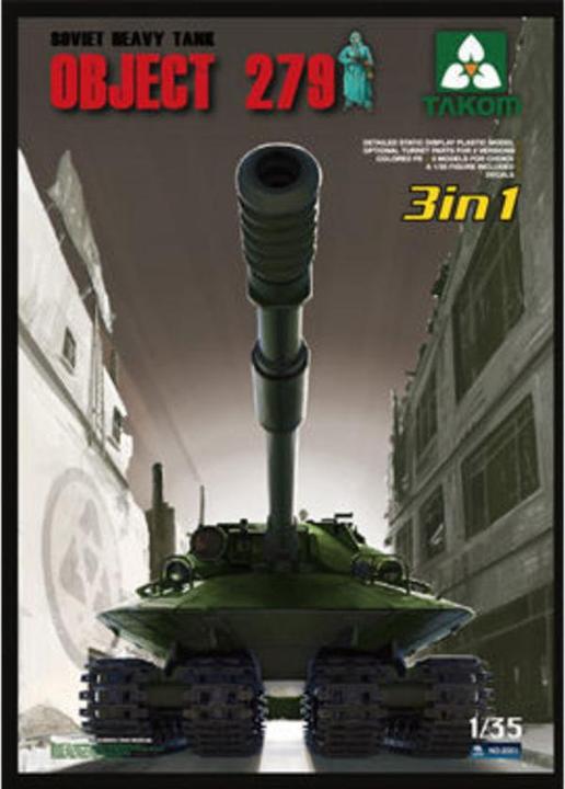 Immagine prodotto Takom Carro armato pesante sovietico Oggetto 279 3in1