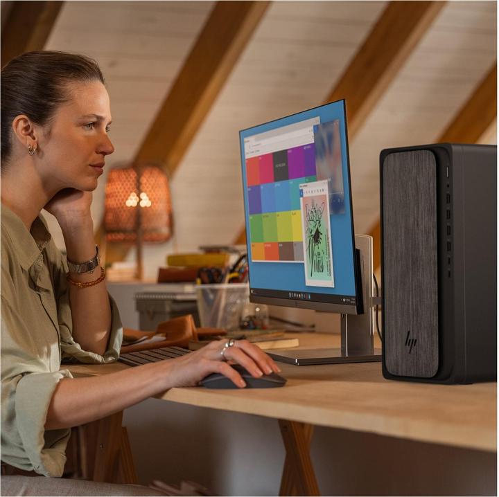 Actual product image HP Omnidesk M02-0072ng (1000 GB, 16 GB, AMD Ryzen 7 8700G)