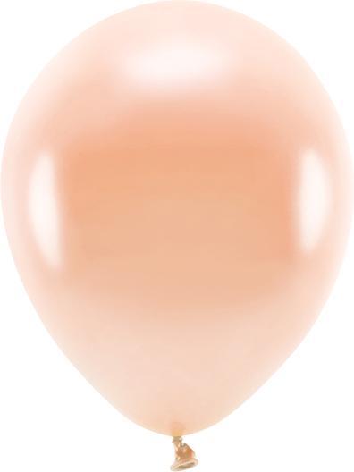Image du produit Partydeco Eco Balloons 30cm métallique, pêche (1 pkt / 10 pc.) (10 x)