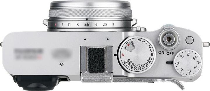 Image du produit JJC TA X100V Thumbs Up Grip Zilver voor Fuji X 100V / X 100F / X E3 (Poignée)