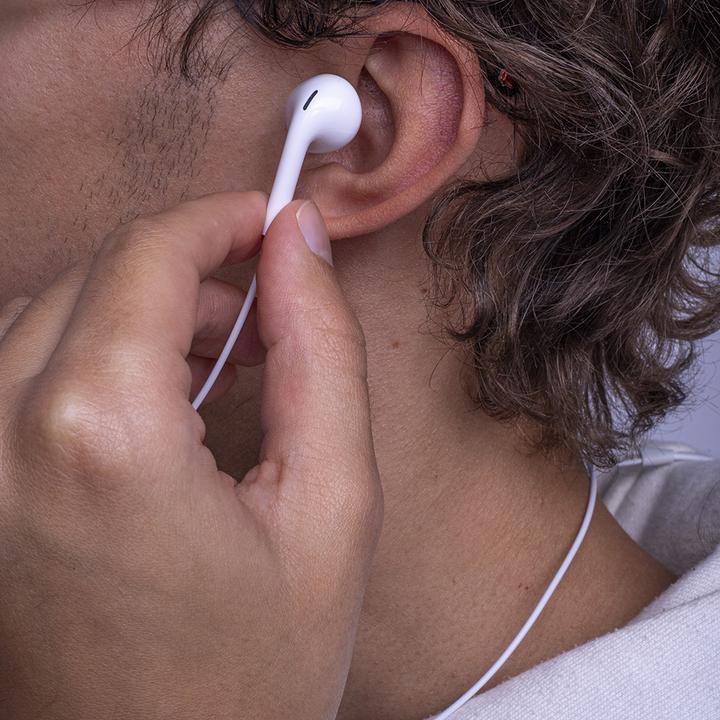 Produktbild Maxlife Kabelgebundene Kopfhörer MXEP-04 USB-C weiss (Kabelgebunden)