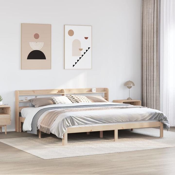Actual product image vidaXL Bettgestell (200 x 200 cm)