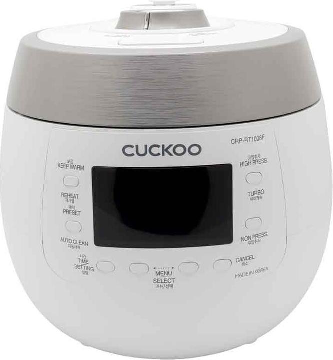 Actual product image Cuckoo Rice Cooker CRP-RT1008F Twin Pressure Digital