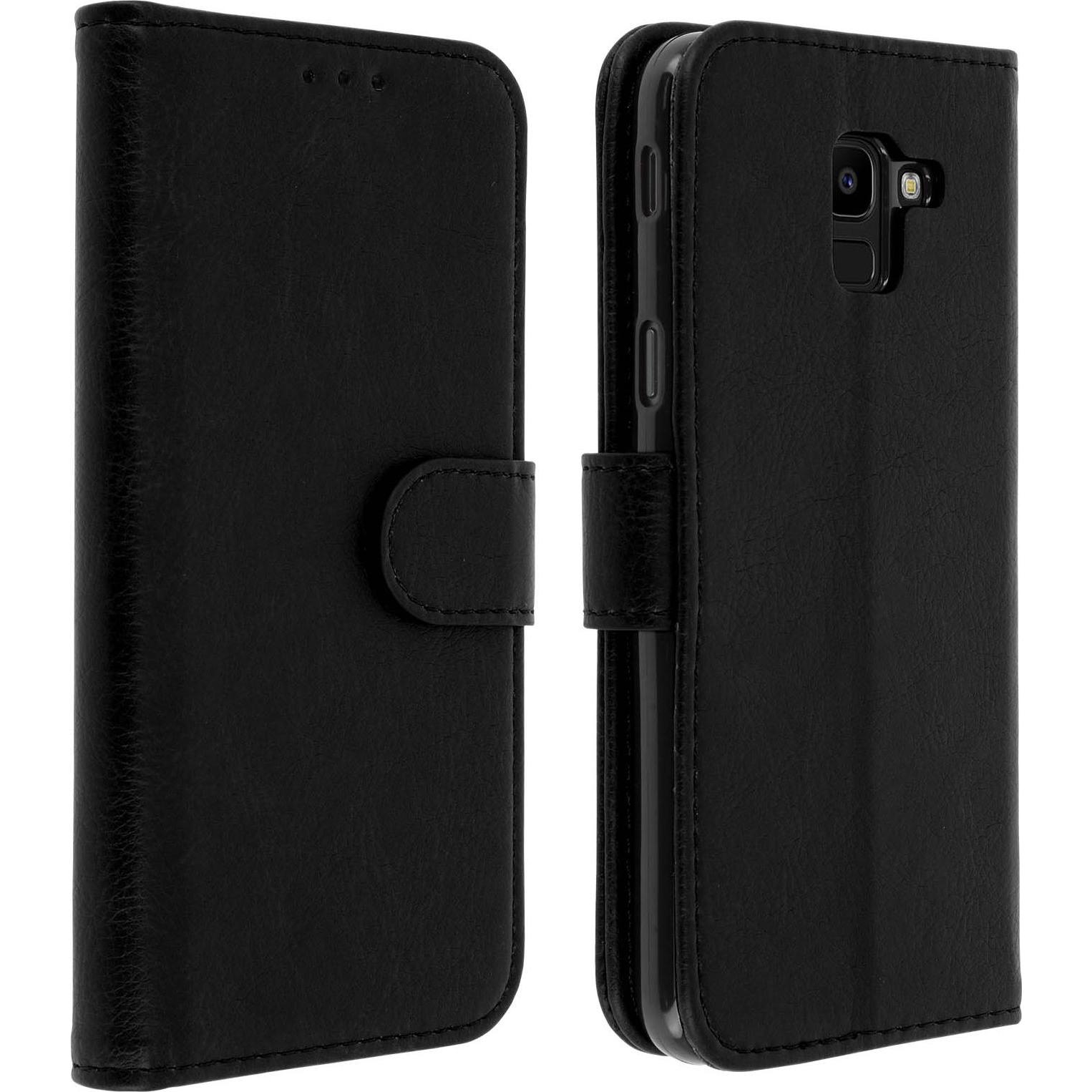 Avizar Chester Series (Samsung Galaxy J6), Smartphone Hülle, Schwarz