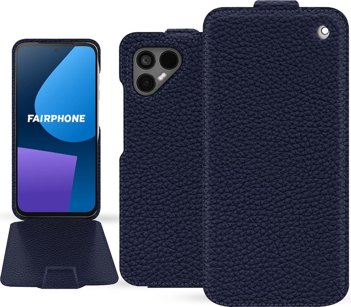 Actual product image Noreve Vertical leather shell (OnePlus 5)