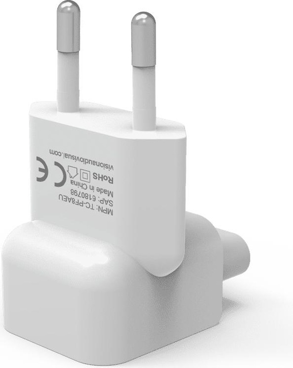 Image du produit Vision Apple PSU Duckhead F8 to EU Plug