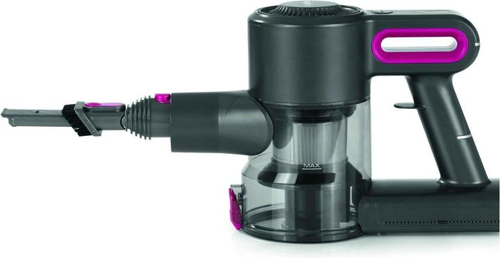 Actual product image Maxxmee Cordless vacuum cleaner cyclone 22.2 V, anthracite/pink