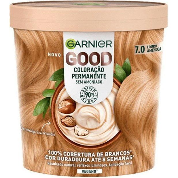 Garnier, Haarfarbe, Cocoon 7.0 Almond Cream Dark Blonde 550