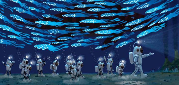 Immagine prodotto Tief im Ozean (Tedesco, John Hare, 2021)