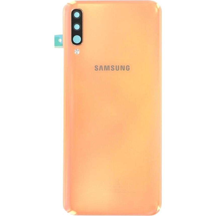 Samsung Galaxy A70 SM-A705F Back Cover coral (Galaxy A70), Mobilgerät Ersatzteile, Orange